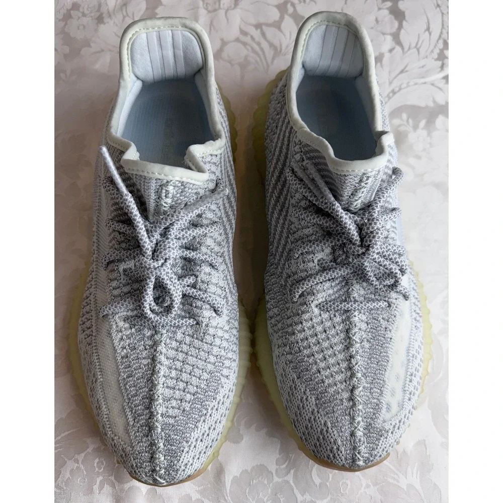 Adidas Yeezy Boost 350 V2 Yeshaya Grey White Sneakers FX4348 Mens 9